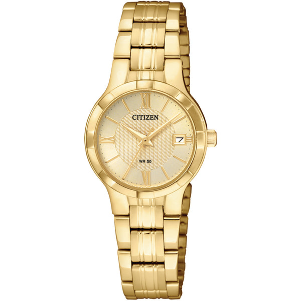 Citizen Women's Quartz Gold Dial Watch