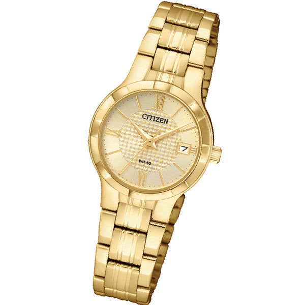 Citizen Women's Quartz Gold Dial Watch