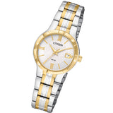 Citizen Womens Two Tone  White Dial Watch