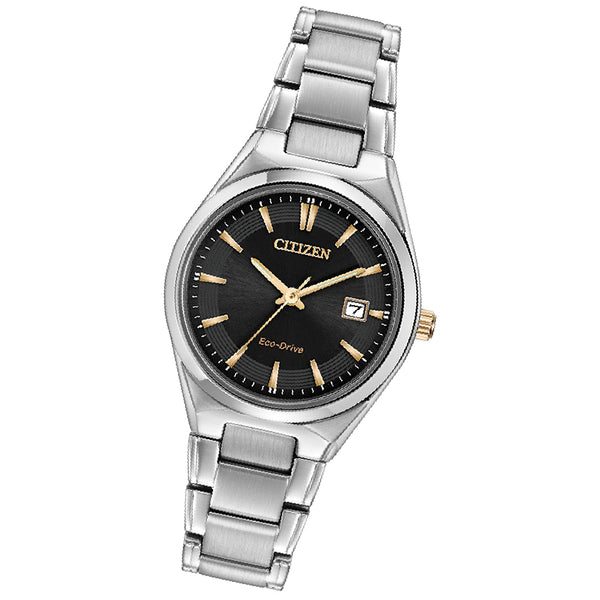 LADIES ECO-DRIVE T/TONE