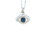"MATTI" EVIL EYE SILVER PENDANT