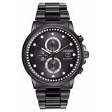 CITIZEN® NIGHTHAWK ALL BLACK/CRYSTALS