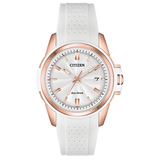 "AR" LADIES ECO-DRIVE ROSE-TONE