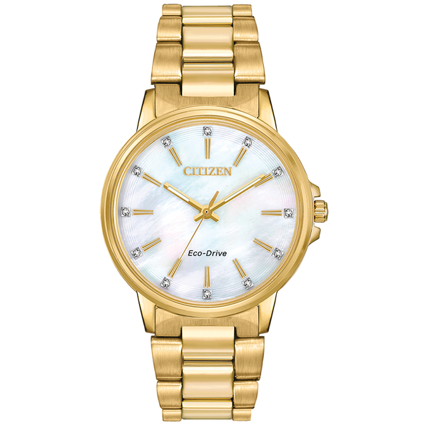 Chandler Ladies Eco-Drive Gold-tone