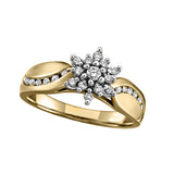 "VANESSA" DIAMOND CLUSTER RING