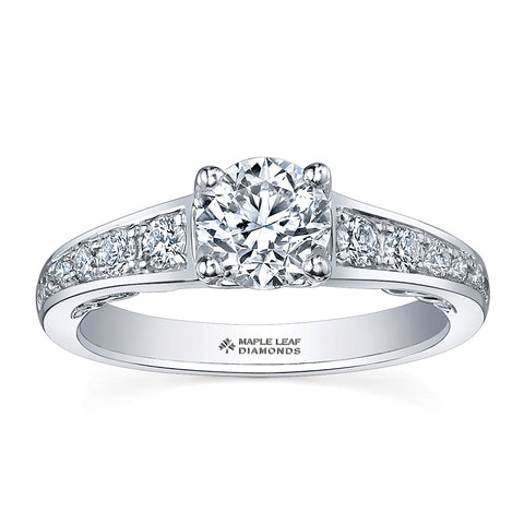 "Anastasia" Maple Leaf™ Diamond Ring