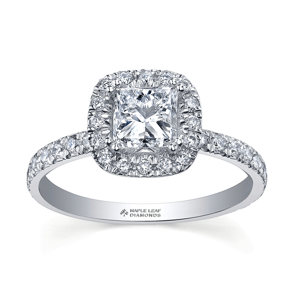 "CELEST" MAPLE LEAF™ CANADIAN  DIAMOND RING