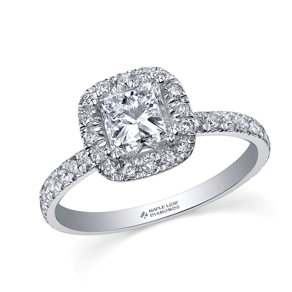 "CELEST" MAPLE LEAF™ CANADIAN  DIAMOND RING