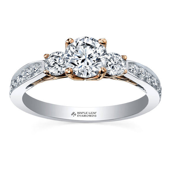 "TIA" Maple Leaf™ Canadian Diamond Ring