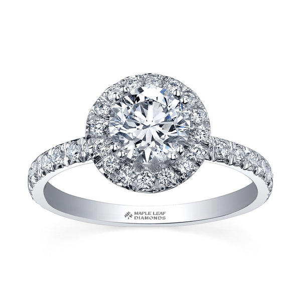 "HAILLY" MAPLE LEAF™ CANADIAN DIAMOND RING