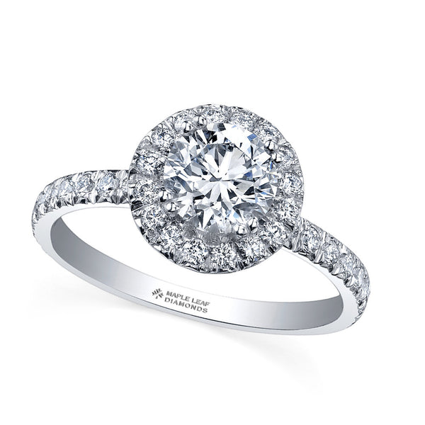 "HAILLY" MAPLE LEAF™ DIAMOND RING