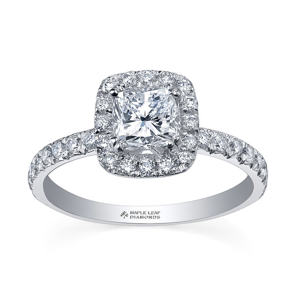 "CASANDRA" MAPLE LEAF™ CANADIAN DIAMOND RING