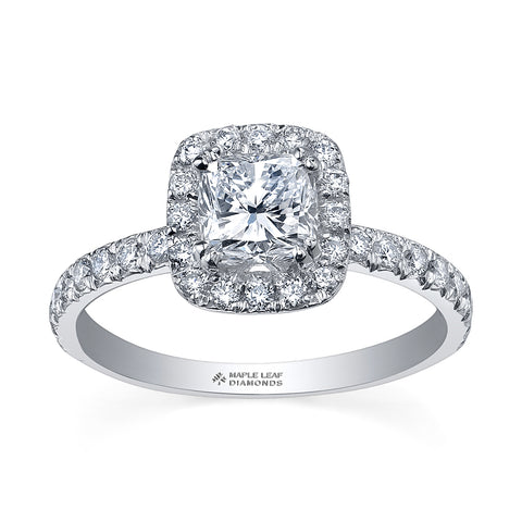 "CASANDRA" MAPLE LEAF™ CANADIAN DIAMOND RING