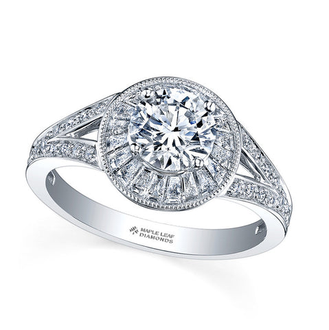 "DESERAY" MAPLE LEAF™ CANADIAN DIAMOND RING