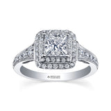 "SIDNEY" MAPLE LEAF™ CANADIAN  DIAMOND RING