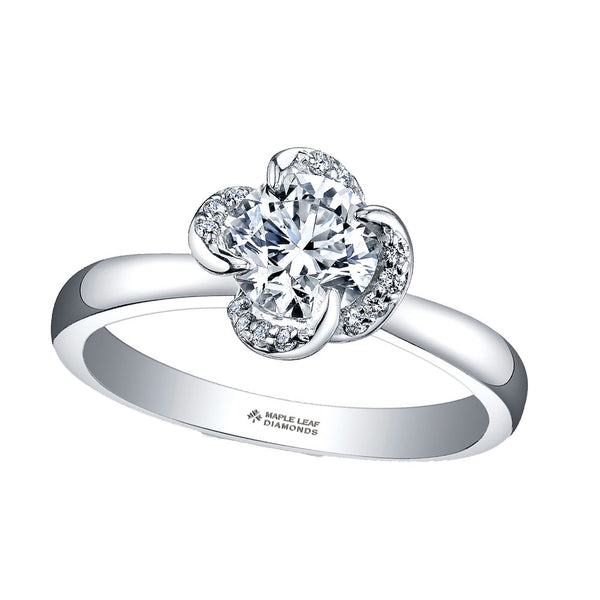 "FRINNI" MAPLE LEAF™ CANADIAN  DIAMOND RING