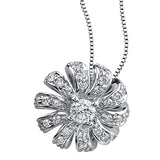 "DARLING" MAPLE LEAF™ DIAMOND PENDANT