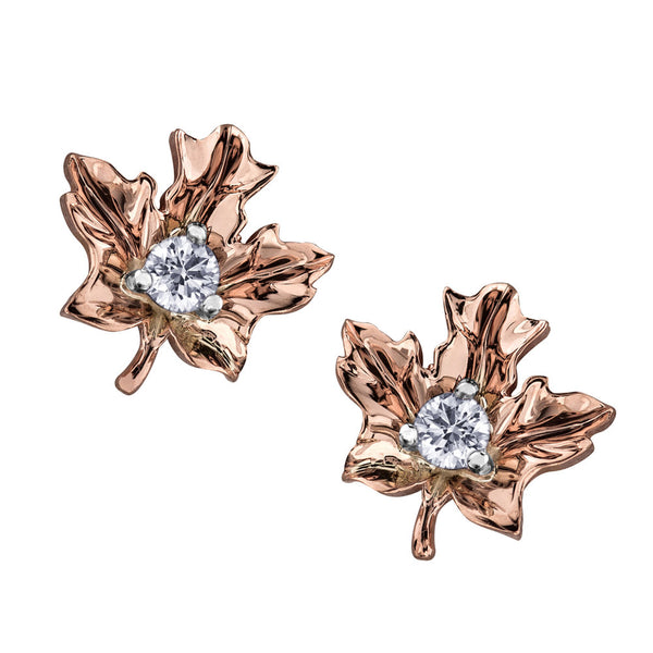 "SEASONS" CANADIAN MAPLE LEAF STUDS