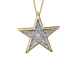 "STARBRIGHT" DIAMOND STAR PENDANT