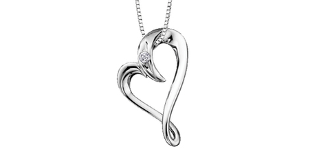 I am Canadian™ Diamond Heart Pendant