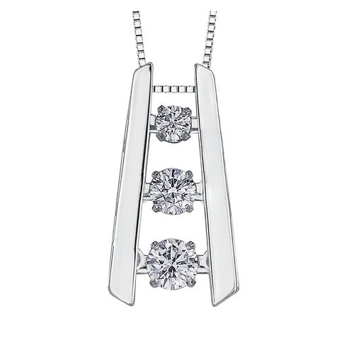 "TAMARA" PULSE™ DIAMOND DROP PENDANT