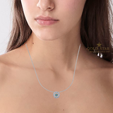 "BRIANA" PULSE™ BLUE DIAMOND PENDANT