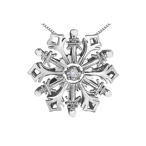 DIAMOND SNOWFLAKE PENDANT
