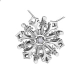 SILVER DIAMOND SNOWFLAKE