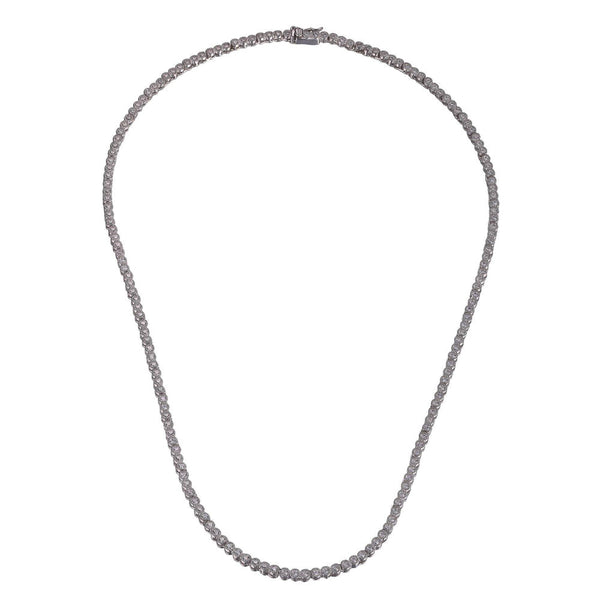 Bezel set Diamondlite CZ necklace