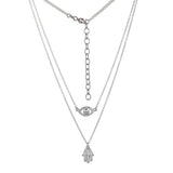 CZ Evil Eye & Hamsa