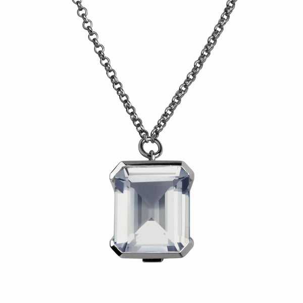 ELLE™ EMERALD CUT C.Z PENDANT