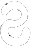 ELLE™ STERLING SILVER 48" MOTIF NECKLACE