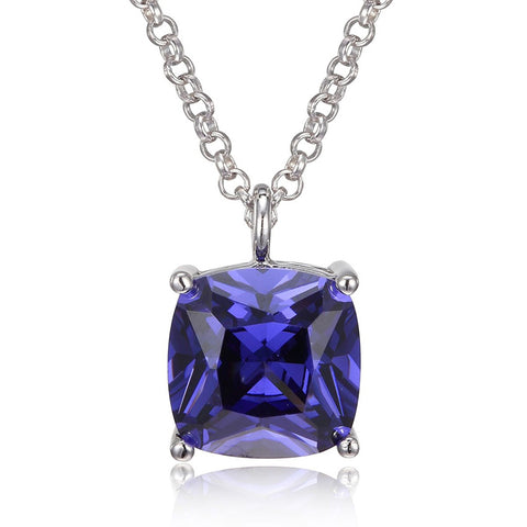 ELLE™ TANZONITE C.Z PENDANT