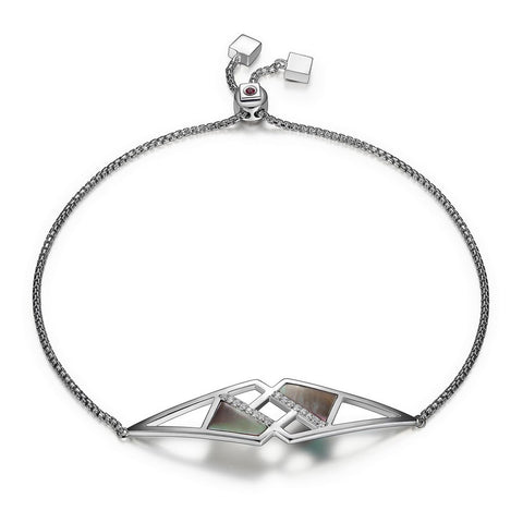 "CHARISMA" ELLE™- MOTHER OF PEARL BRACELET