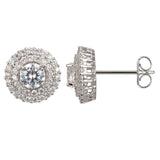 Diamondlite CZ Halo Studs