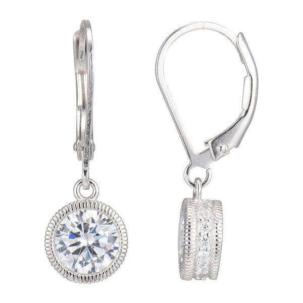 Diamondlite CZ lever-backs