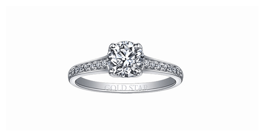 "MIKAYLA" MAPLE LEAF™ DIAMOND RING.
