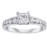 "CHANTAL" MAPLE LEAF™ CANADIAN  DIAMOND RING.