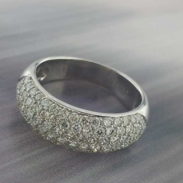 "MELE" 18KT DIAMOND BAND