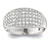 "LATITUDE" ELLE™ PAVE C.Z RING