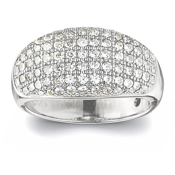"LATITUDE" ELLE™ PAVE C.Z RING