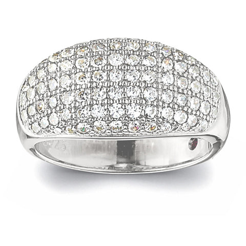 "LATITUDE" ELLE™ PAVE C.Z RING