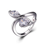 ELLE™ "MOI ET TOI" ZIRCON RING
