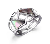 "CHARISMA" ELLE™ MOTHER OF PEARL RING
