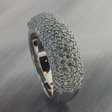 "SEEMA" DIAMOND PAVE BAND