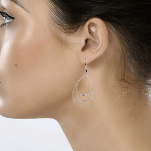 " REIGN" Micro pavé Diamondlite Earrings
