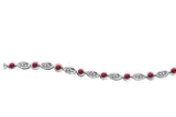 "ROBBIE" RUBY & DIAMOND BRACELET