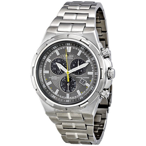 Eco-Drive Perpetual Calendar Alarm Chronograph