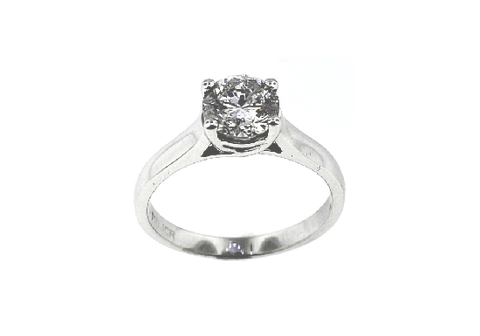 "EMANUELLA" DIAMOND SOLITAIRE RING