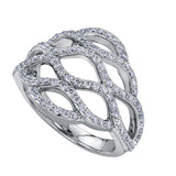 "Paige" PAVE DIAMOND RING